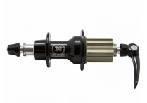 Novatec задняя f292sb, шоссе, 24н, с эксцентриком, алюминий, чёрная для кассеты campagnolo
