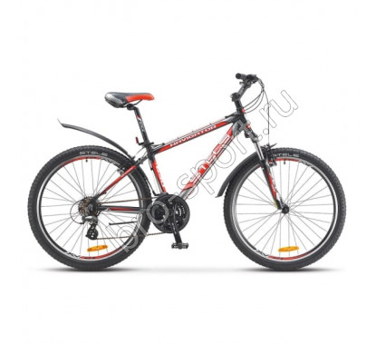 Велосипед Stels Navigator 630 V 26 (2016) Черный/Серебро/Красный