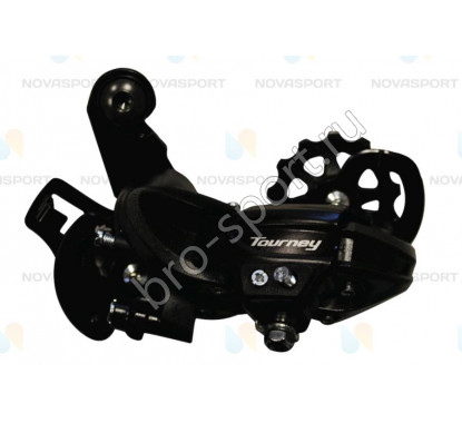 Переключатель задний Shimano Tourney TY300 6/7ск крепление на петух ERDTY300D				