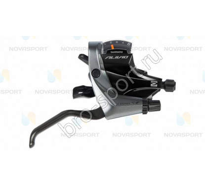 Шифтер/тормозная ручка Shimano M4000 9ск 2050мм ESTM4000RA						