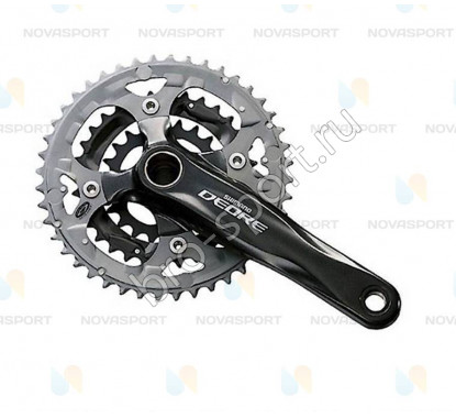 Шатун Shimano Deore М590 170 мм черный с кареткой EFCM590E422XL			