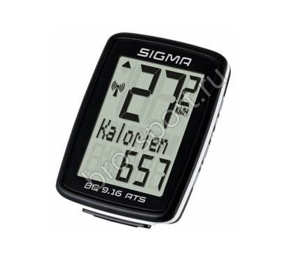 Велокомпьютер Sigma ВС 9.16 ATS беспроводной 9 функций 
