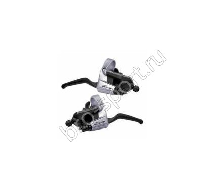 Шифтер/тормозная ручка Shimano Acera Т3000 лев/пр 3x9ск тр.+оплетк серебро ESTT3000PA				