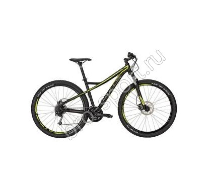 Велосипед Bulls Sharptail 3 Disc 29 (2017) black matt (neon yellow/blast grey all matt)