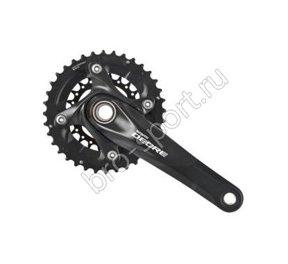 Шатун Shimano Deore М617 175 мм черный с кареткой EFCM617EX62L				