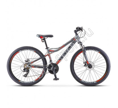 Велосипед Stels Navigator 610 MD V040 Антрацитовый/Красный 26 (LU088701)