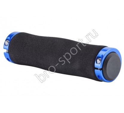 Грипсы XH-GN02BL, 130 mm, черно-синие/150241