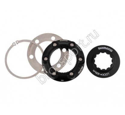 Адаптер диск торм Shimano переходник с CenterLock на 6 болт SM-RTAD10 ESMRTAD10				