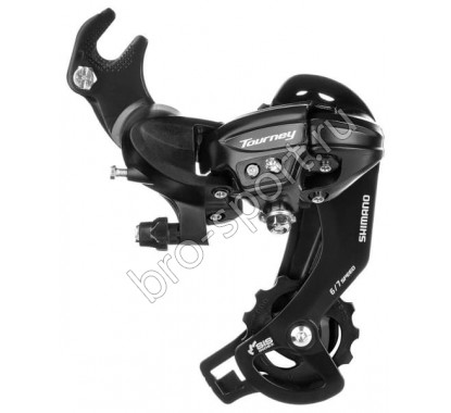Переключатель задний Shimano Tourney TY300 6/7ск крепление на ось б/уп ARDTY300B				
