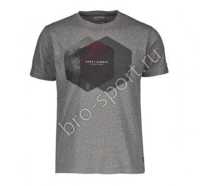 Футболка 10 Casual к/рук heather grey