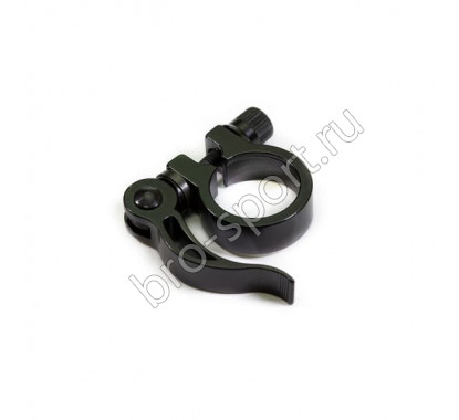 Зажим подседельной трубы JB-KC010 AL 28.6 mm черный