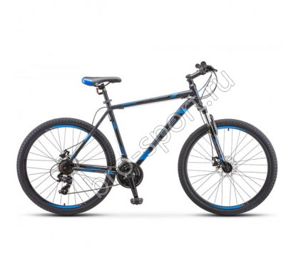 Велосипед Stels Navigator 700 MD F010 Черный/Синий 27.5 (LU092626)
