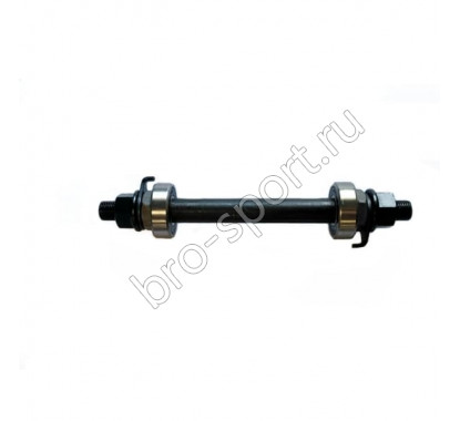 Ось передняя под гайку 3/8 x 145mm SF-AX04