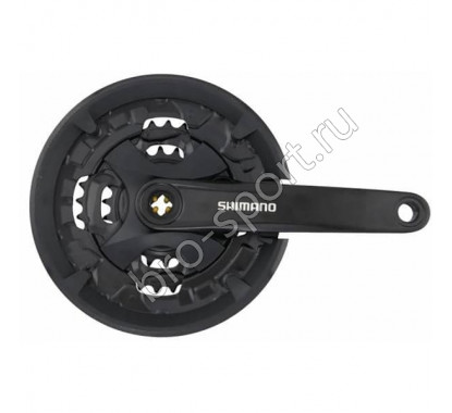Шатун Shimano MT101 170мм 44/32/22Т черный EFCMT101C422CLB