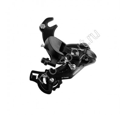 Переключатель задний Shimano Tourney RD-TY300 6-7 ск под гайку/370119