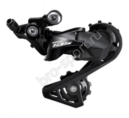 Переключатель задний Shimano 105, R7000, SS, 11 ск, черный IRDR7000SSL,