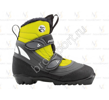 Ботинки NNN Fischer Snowstar yellow p.30