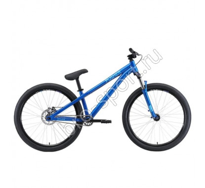 Велосипед Stark'20 Pusher-1 Single Speed голубой/синий S H000014186
