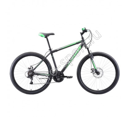 Велосипед Black One Onix 27.5 D Alloy чёрный/зелёный/серый 2019-2020