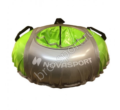 Санки надувные 110 см NovaSport Тюбинг тент с камерой в сумке СН041.110.3.1