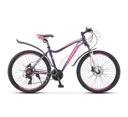 Велосипед Stels Miss-7500 D V010 Темно-пурпурный 27,5 (LU093845)