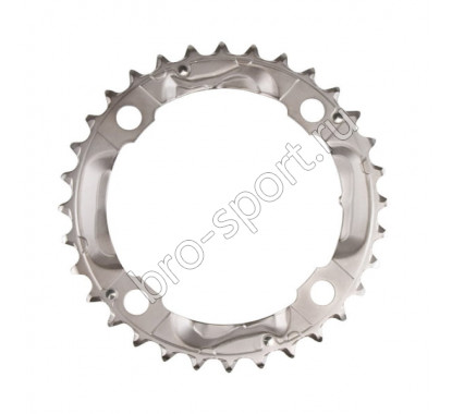 Звезда передн. Shimano, DEORE, для FC-M532, 32T, серебро Y1J898070