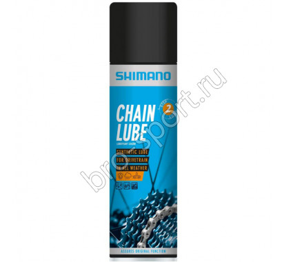 Смазка Shimano для цепи и оплетки, аэрозоль, 200мл LBCL1A0200SA