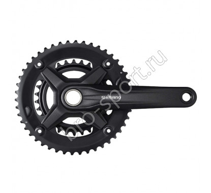Шатун Shimano MT210 170мм 46/30 для 2*9 ск без защиты черный EFCMT210CX60XL