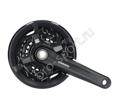Шатун Shimano Altus MT200-3 черный 175мм EFCMT2103EX002CL