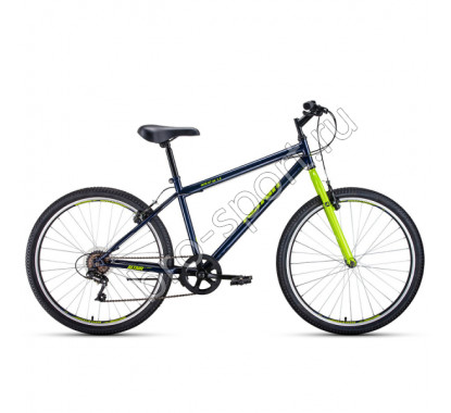 Велосипед 26' Altair MTB HT 26 1.0 6 ск Темно-синий/Зеленый 19-20 г 34402 19' RBKT0MN66009