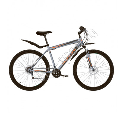 Велосипед Black One Onix 26 D серый/серый/оранжевый 2019-2020 37581 20' (H000016567)