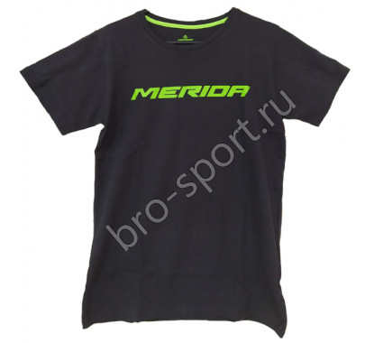 Футболка Merida T-Shirt black кор.рукав 19345 L (2287013301)