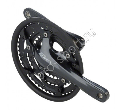 Шатун Shimano Sora R3030, 175мм, 50/39/30 без каретк. EFCR3030EX090X