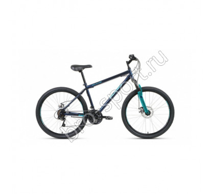 Велосипед 26' Altair MTB HT 26 2.0 disc 21 ск Темно-синий/Бирюзовый 20-21 г