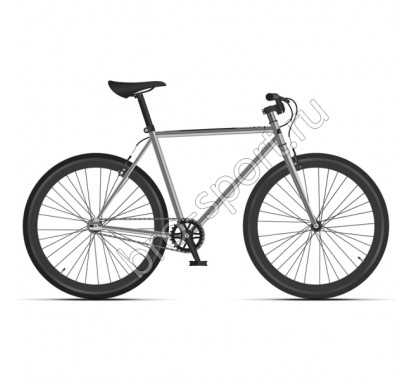 Велосипед Black One Urban 700 серебристый/черный 2020-2021 40893 (23')(HQ-0003950)