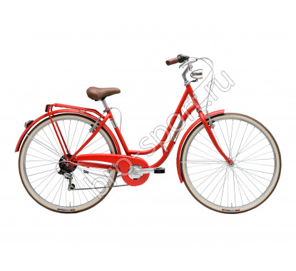 Комфортный велосипед Велосипед Adriatica DANISH 6V 28 Lady, рама сталь, 48см, 6 ск., красный