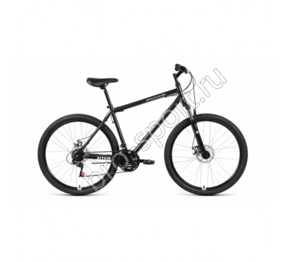 Велосипед 27,5' Altair MTB HT 27,5 2.0 disc 21 ск Черный/Серебро 20-21 г
