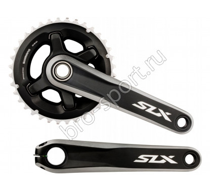 Система Shimano SLX, M7000-2, 175мм, для 11ск., 36x26T, без каретки, с бонками для CL 48.8мм