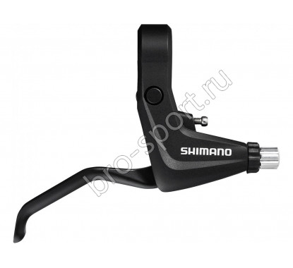Торм. ручка Shimano Alivio, T4000, лев, цв. черн., v-br под 2 пал.