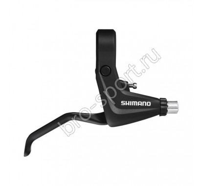 Торм. ручка Shimano Alivio, BL-T4000, прав, цв. черн., v-br под 2 пал.