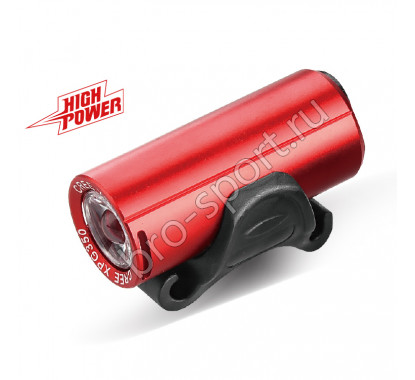 Фара передняя RPL-2289 350LM, красная, LED: 1xCREE XPG350, аккумулятор: 700mAh Li-ion