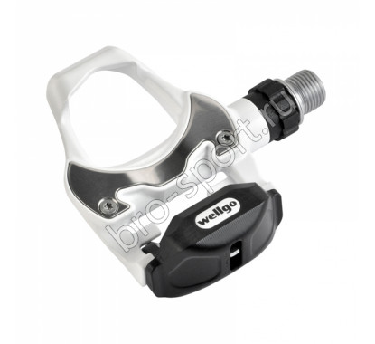 Педали WELLGO R251, ROAD, контактные, алюминий, ось Cr-mo, полимерные подшипники