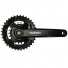 Шатун Shimano MT101 175мм 36/22 для 2*9 ск без защиты черный EFCMT1012E62XL